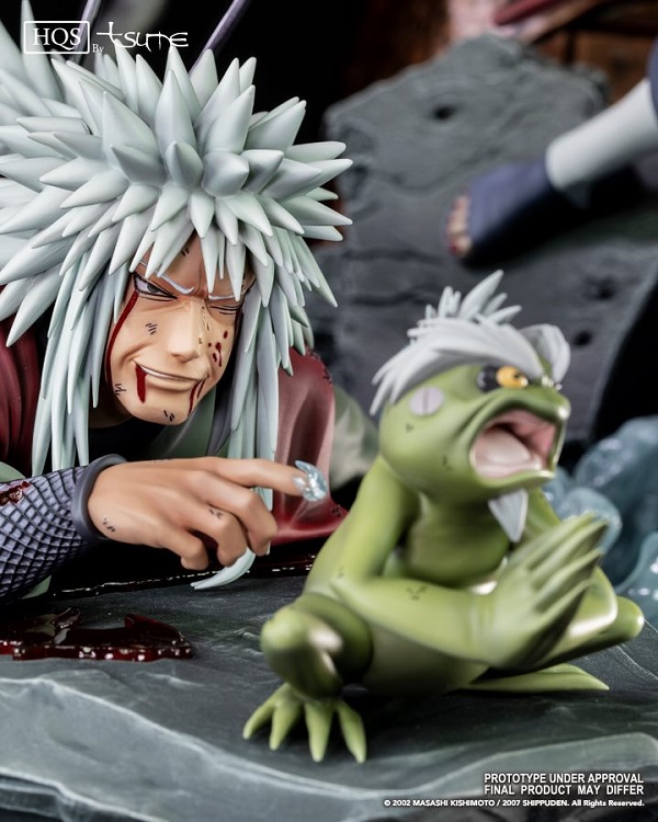 jiraiya tsume hqs - dettaglio volto